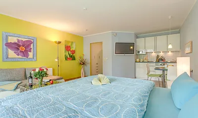 Wohn- Schlafbereich 35m² Wohnung