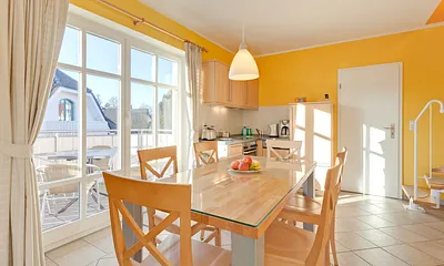 Essbereich 70m² Wohnung