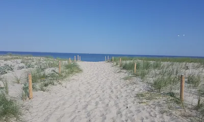 5 Minuten von der Wohnung entfernter Strandaufgang