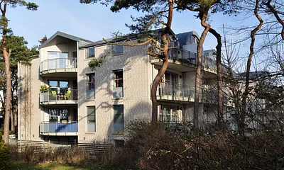 Dünenresidenz, Balkon Mitte