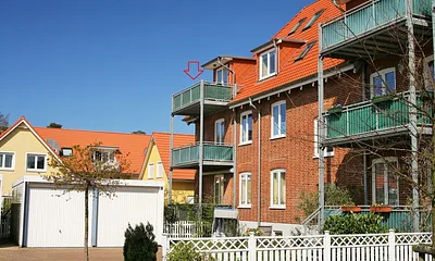 Rückseite des Hauses