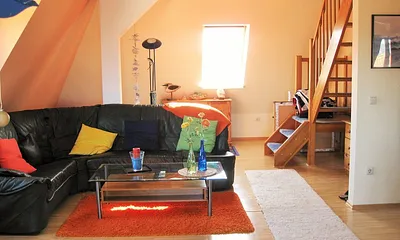 Treppe zum 2. Schlafraum