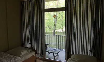 Das 2. Schlafzimmer steht bereit.