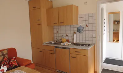 Küchenzeile im Wohnraum