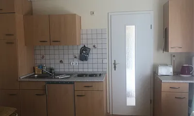 Küchenzeile im Wohnraum