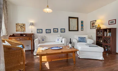 Die Wohnung strahlt einladende Gemütlichkeit aus und ist sehr gepflegt.