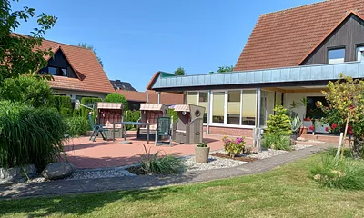 Ferienhaus Terrasse