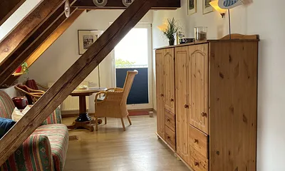 Liebevoll eingerichtetes Dachgeschoss