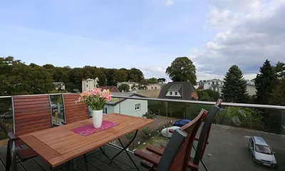 Balkon - von der Küche begehbar