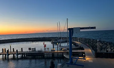Insel Hafen Prerow