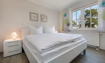 Schlafzimmer Nr. 1 hat ein Doppelbett (1.80 x 2.00m) ...