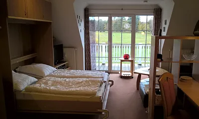 Schrankbett zur Nacht