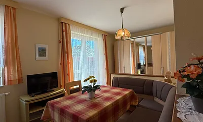 Essplatz mit TV ( SAT-Anlage )