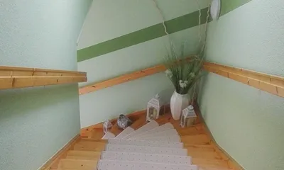 Treppe zur Ferienwohnung