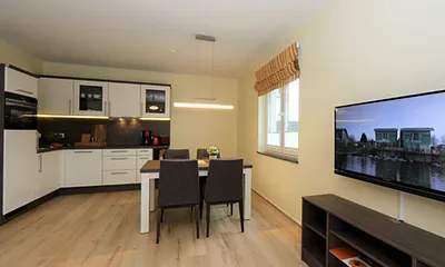 integrierte Küchenzeile