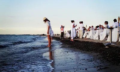 "Weiße Nacht"  in Dierhagen Strand