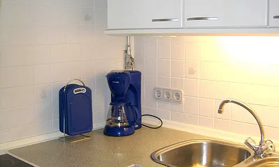 Separate moderne Einbauküche