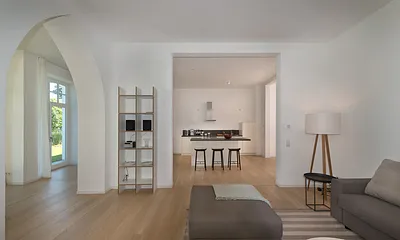 Blick durch die Wohnung