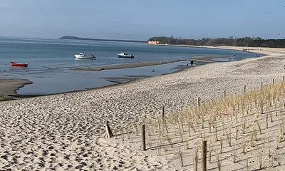 Süddstrand des Ostseebades Göhren