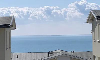 FeWo mit Teil-Meerblick auf die Ostsee