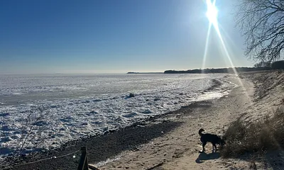 Winter am Südstrand