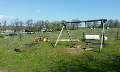 Spielplatz auf der Anlage