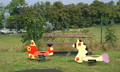 Spielplatz auf der Anlage