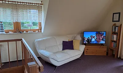 Wohnzimmer im Obergeschoss 