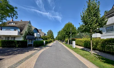 Straße zum Strand