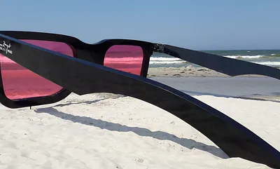 Oder mal alles durch eine rosarote Brille sehen!