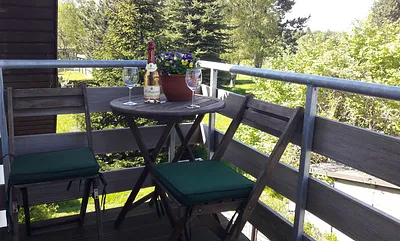 kleine Sitzecke auf dem Bakon