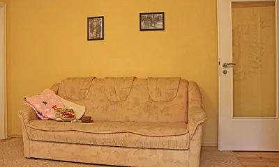 gemütliche Couch auch als Schlafcouch nutzbar