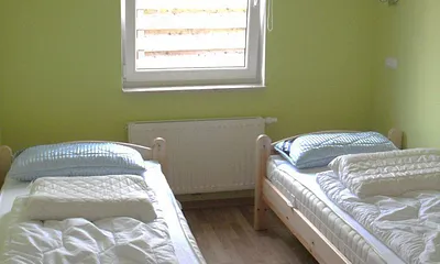 kleineres Schlafzimmer für zwei Personen