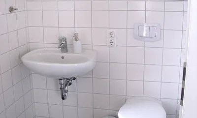 Badezimmer mit begehbarer Dusche