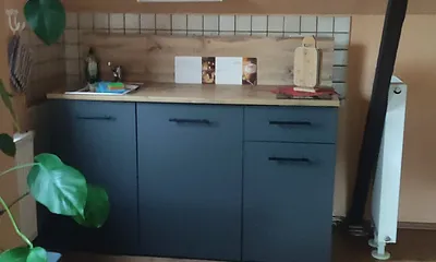 Die Küche ist ausgestattete mit 2 Ceranfeldern,Kühlschrank, Abwäsche,Mikrowelle Kaffeemaschine, Teekocher. WLAN kostenlos