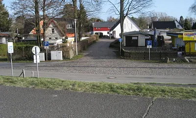 Hier sehen sie ihre Ferienwohnung vom Seedeich aus