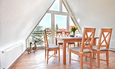 Essbereich mit Ausblick