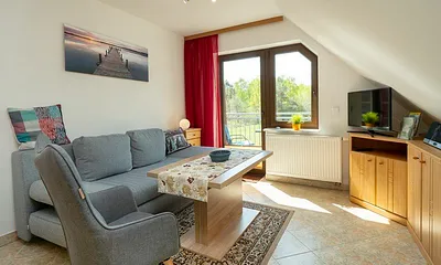 Wohnbereich mit Balkon