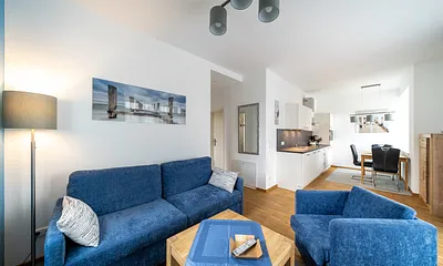 Ostsee Domizil Sandburg, 2-Zimmer-Ferienwohnung (Welle)