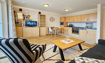 Strandoase Heringsdorf - direkte Strandlage, 2-Zimmer-Ferienwohnung (Haus "Strandoase" WE-07)