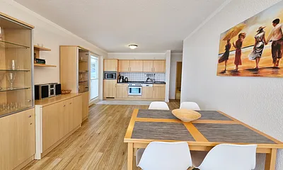 Essplatz und die Küchenzeile