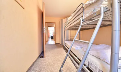 Schlafzimmer mit Etagenbett