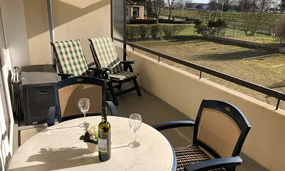 Süd-Balkon zur Seeseite