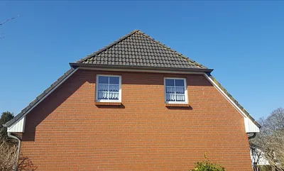 Außenansicht Ferienwohnung (Schlafzimmerfenster)