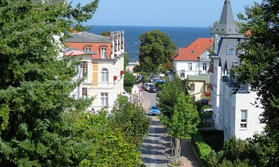 Blick vom Balkon