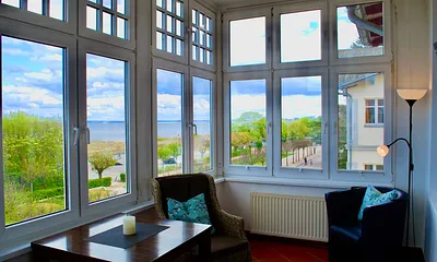 Blick in die Veranda.