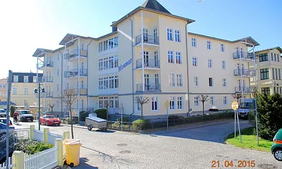 Außenansicht des Hauses Miramar