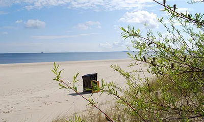 Der Ahlbecker Strand.