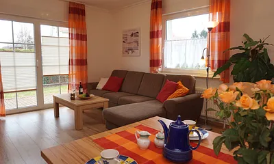 Esstisch im Wohnzimmer