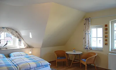 Sitzecke im Schlafzimmer